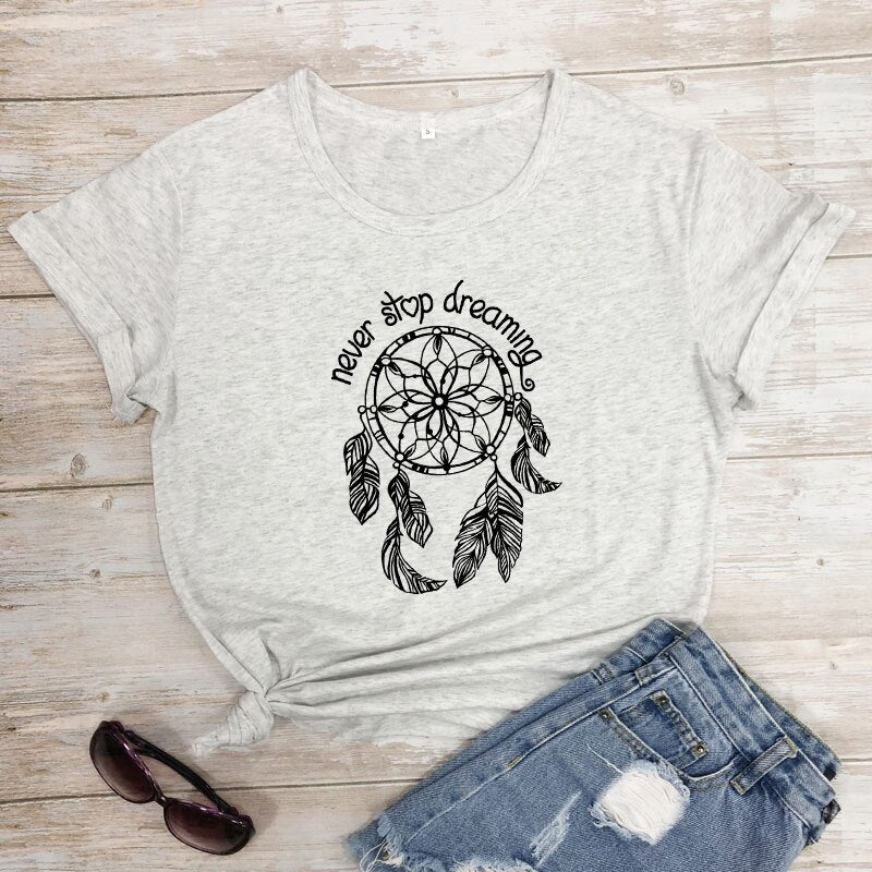 Boho Dreamcatcher T-shirt freeshipping - Mandala Bloom