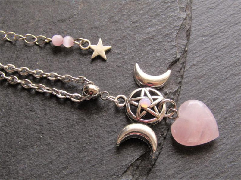 Women Necklace Glass Ball Pendant Necklace
