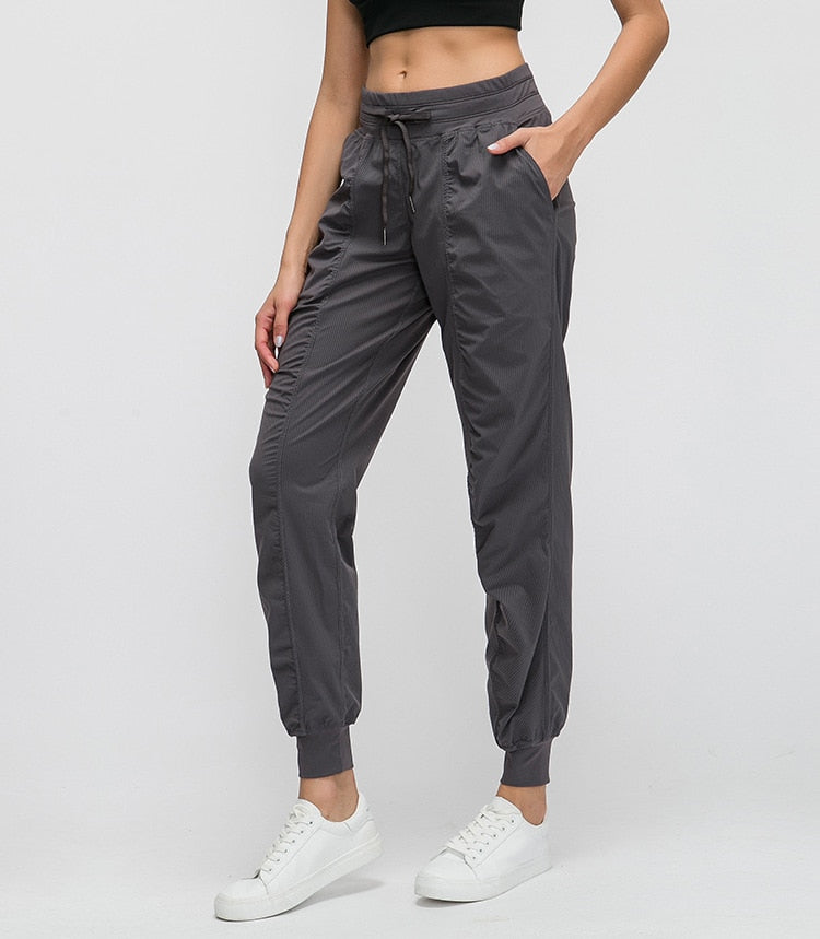 NWT Sports Trousers Drawstring Jogger Boot Cut Pants Wide Leg Yoga Pants Quick Dry Athletic Gym Running Exercie Trousers freeshipping - Mandala Bloom
