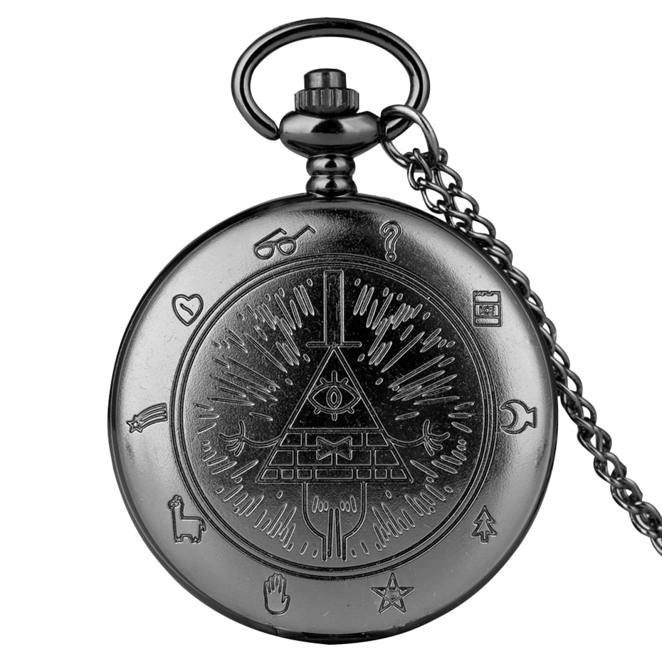 Necklace Quartz Pocket Watch Pendant Chain