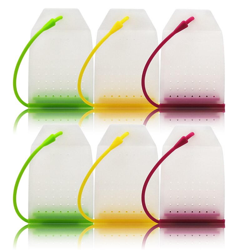 Silicone Tea Bag Safe Eco-Friendly Non-toxic Reusable Tea-leaves Infuser freeshipping - Mandala Bloom