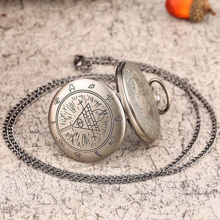 Necklace Quartz Pocket Watch Pendant Chain
