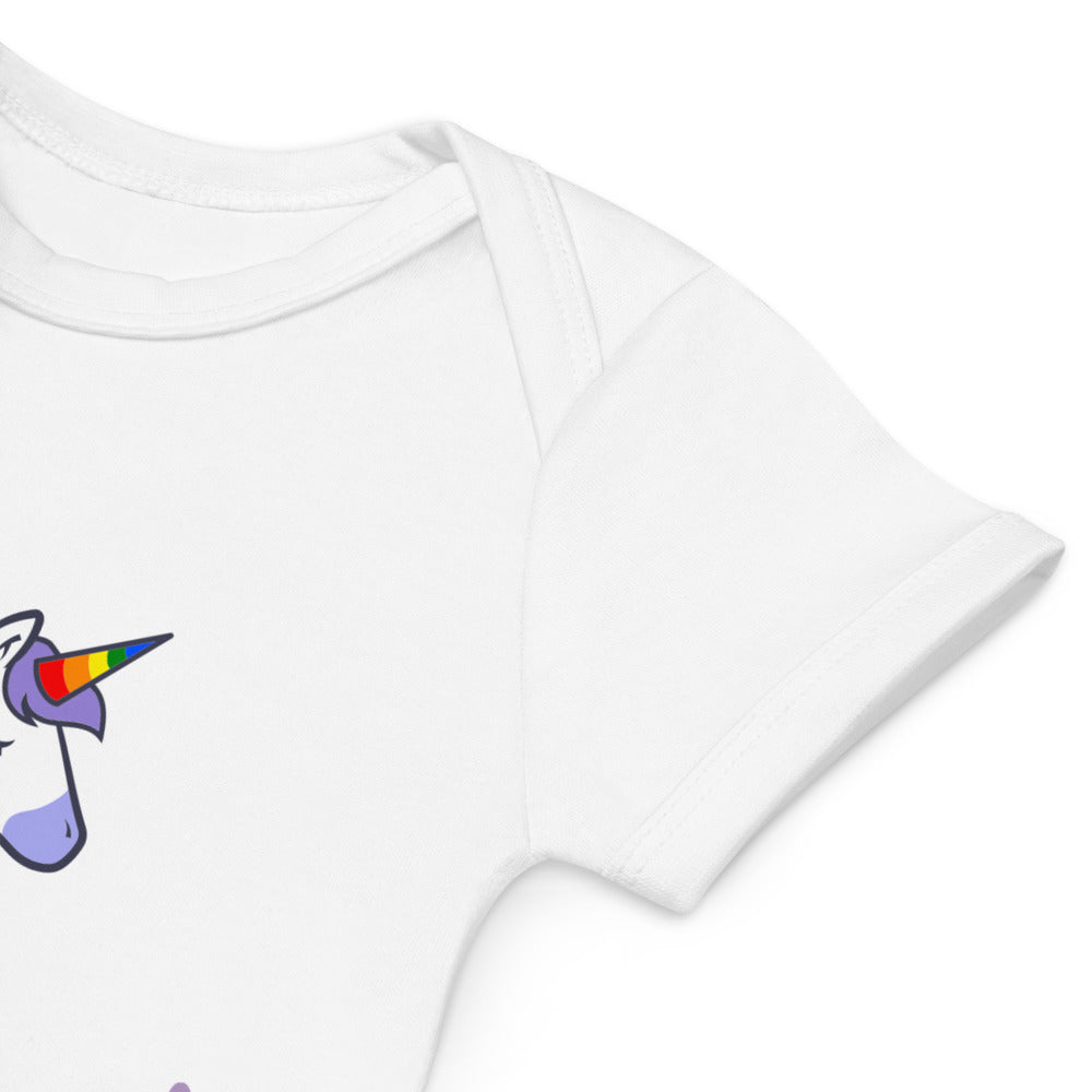Sugar & Spice Girls Organic cotton baby bodysuit