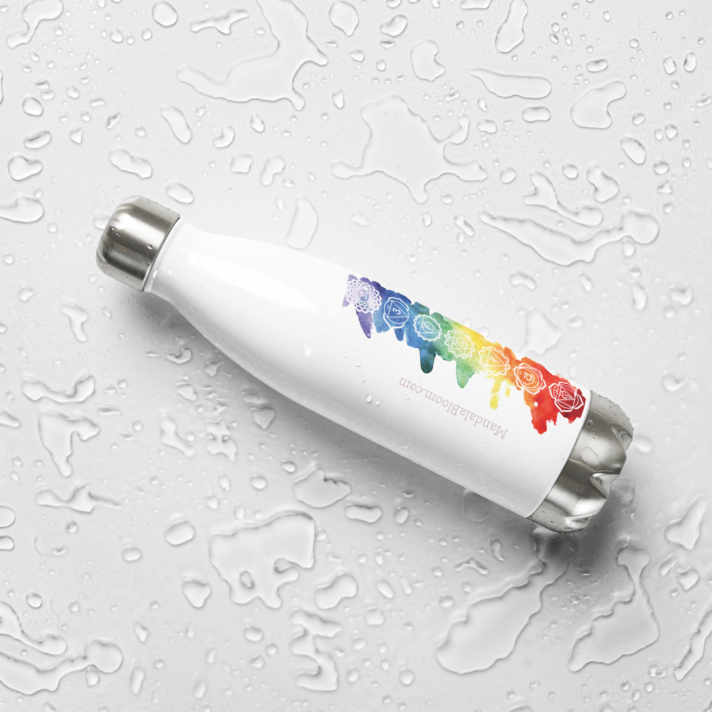 Namaste Chakra Stainless Steel Water Bottle
