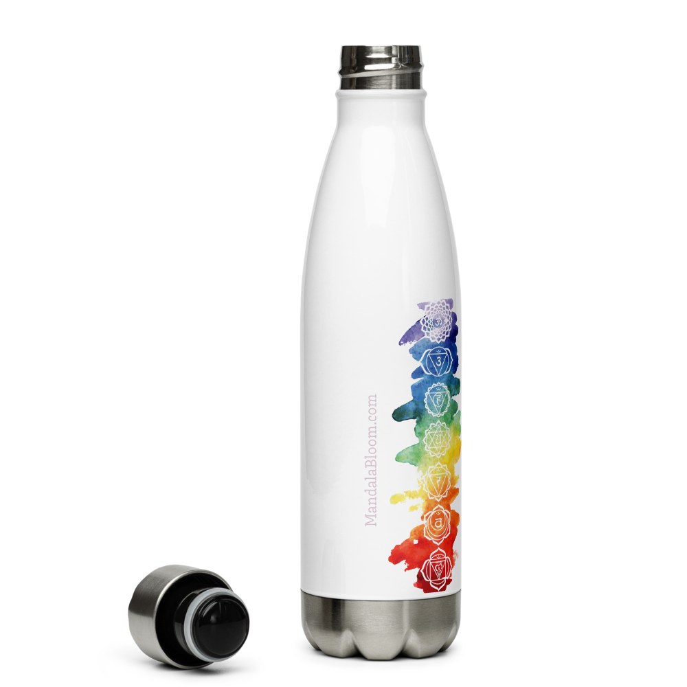 Namaste Chakra Stainless Steel Water Bottle