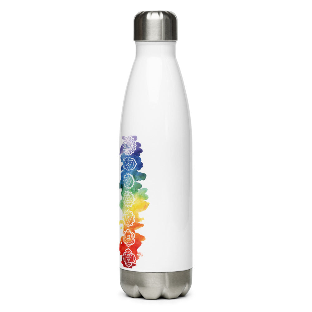 Namaste Chakra Stainless Steel Water Bottle