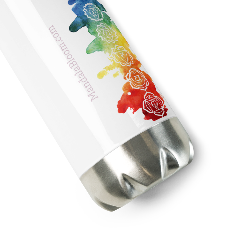 Namaste Chakra Stainless Steel Water Bottle