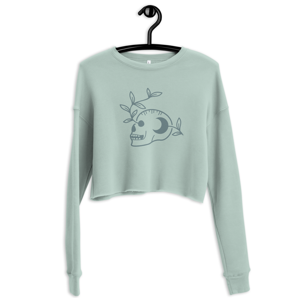 Skull Crop Sweatshirt