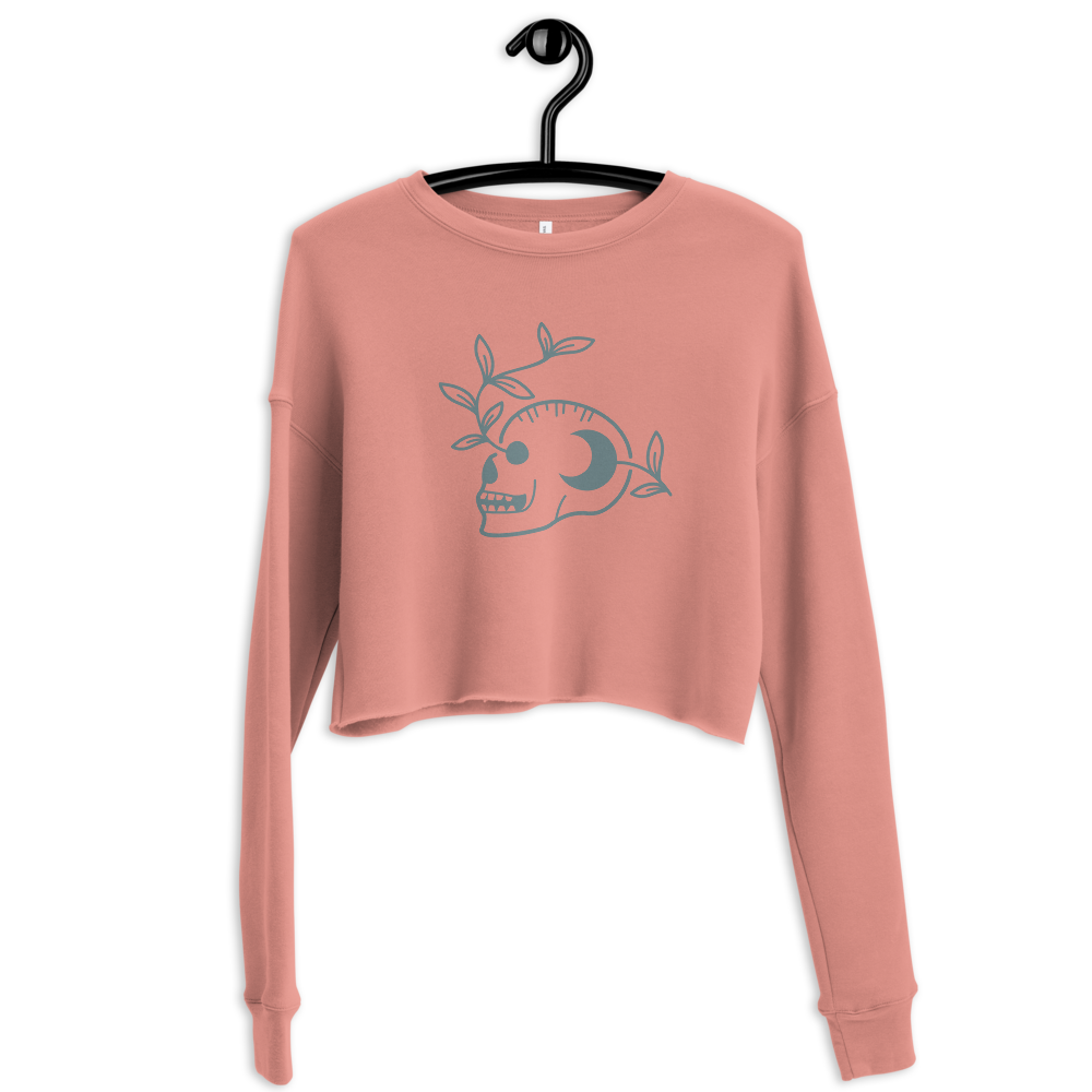 Skull Crop Sweatshirt