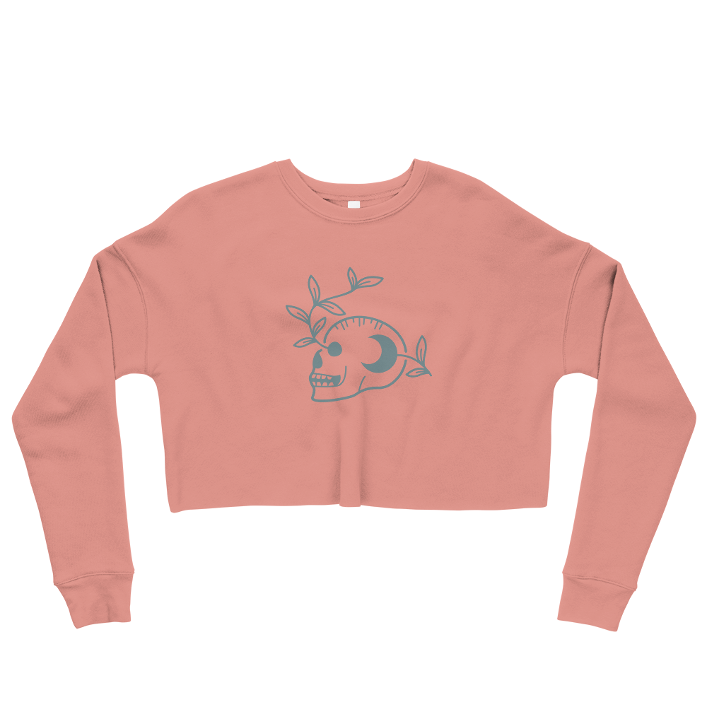 Skull Crop Sweatshirt
