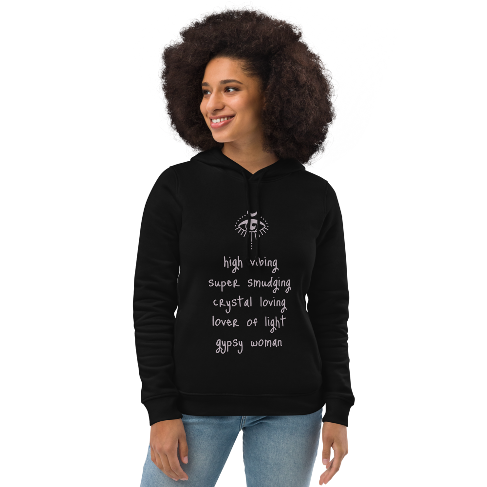 Lover of Light Women's eco fitted hoodie