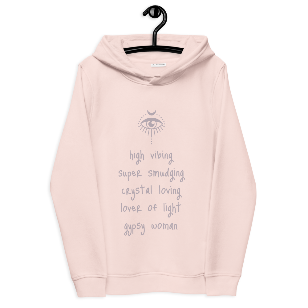 Lover of Light Women's eco fitted hoodie