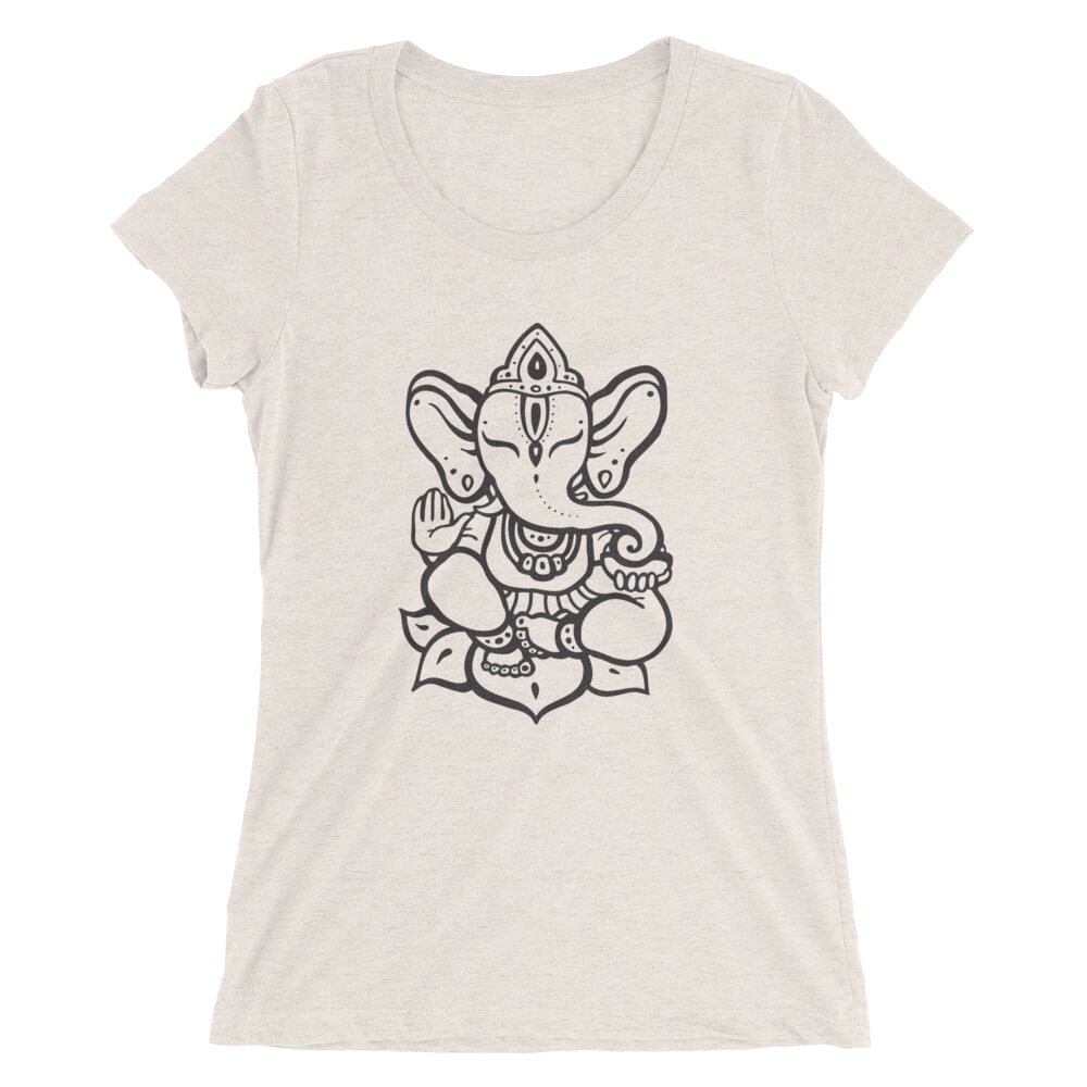 Ganesha Ladies' short sleeve t-shirt