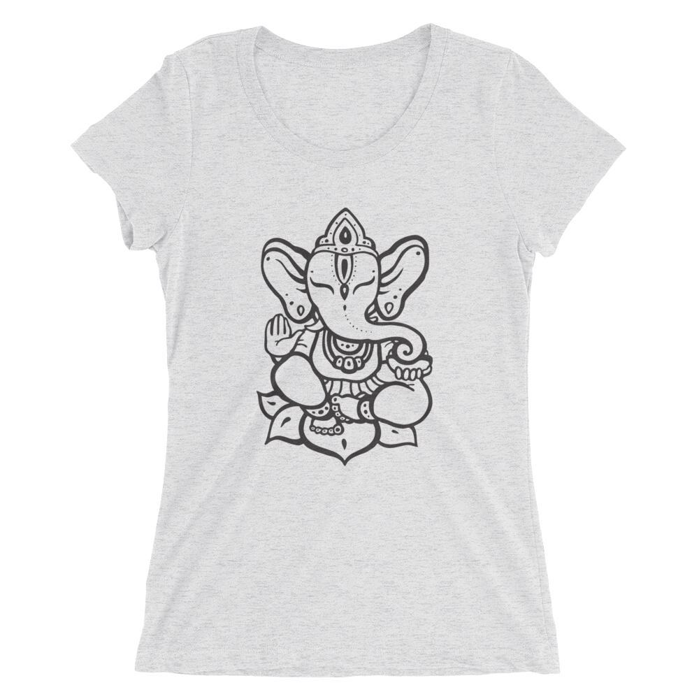 Ganesha Ladies' short sleeve t-shirt
