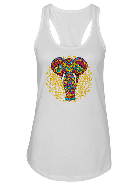 Decorative Colorful Elephant Tank