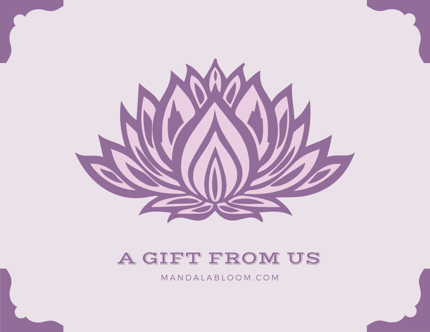 Mandala Bloom Gift Card freeshipping - Mandala Bloom