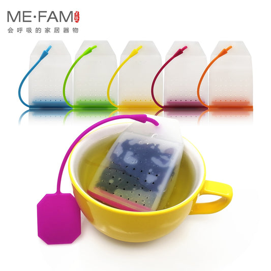 Silicone Tea Bag Safe Eco-Friendly Non-toxic Reusable Tea-leaves Infuser freeshipping - Mandala Bloom