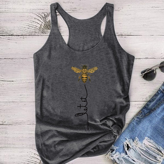 Bee Kind Print Tank Top
