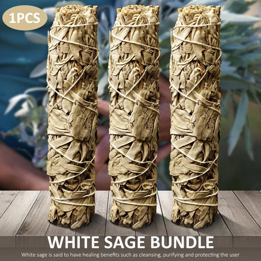 White Sage Bundle Smudge Stick Purification Spiritual Incense Burning For Healing Meditation & Clearing freeshipping - Mandala Bloom