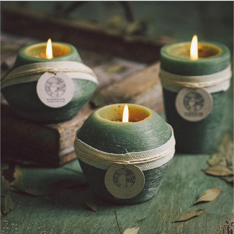 Matcha Smokeless aromatherapy Soy candle15-30 Hours matcha scented candle freeshipping - Mandala Bloom