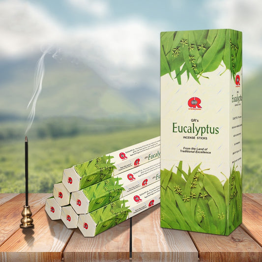 India Incense Eucalyptus Aroma Incense Stick Yoga Relax Meditation Aromatic Incense freeshipping - Mandala Bloom