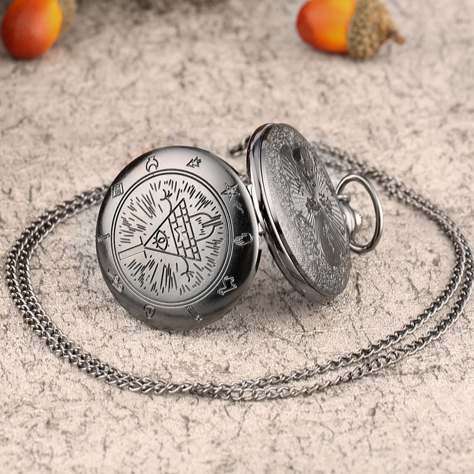 Necklace Quartz Pocket Watch Pendant Chain