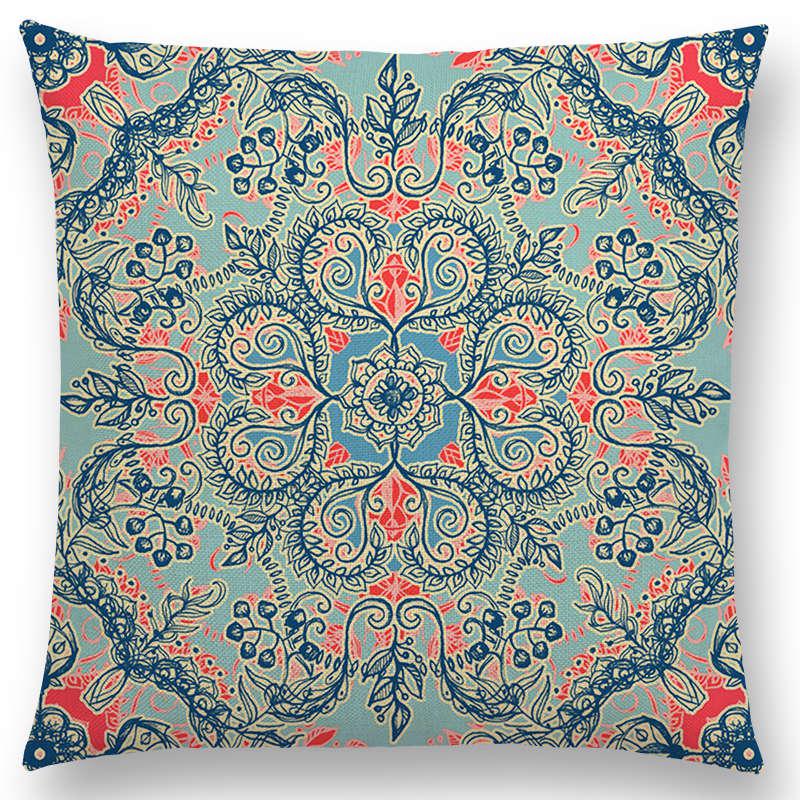 Mandala Throw Cushions freeshipping - Mandala Bloom