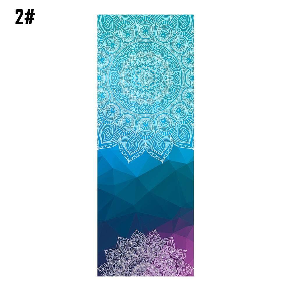 Mandala Print Non-Slip Yoga Towel/Mat freeshipping - Mandala Bloom