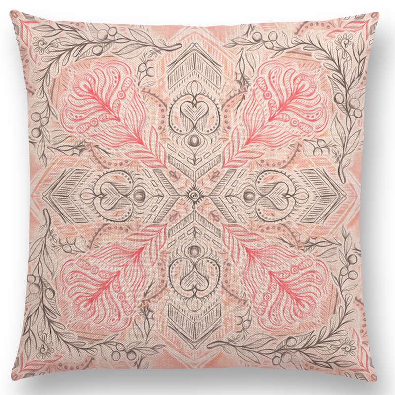 Mandala Throw Cushions freeshipping - Mandala Bloom