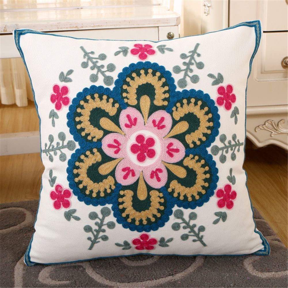 Mandala & Flower Throw Cushions freeshipping - Mandala Bloom