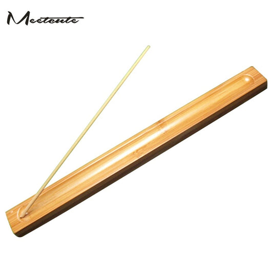 Meetcute Bamboo Stick Incense Plate Incense Holder Fragrant Ware Stick Incense Burner freeshipping - Mandala Bloom