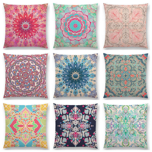 Mandala Throw Cushions freeshipping - Mandala Bloom