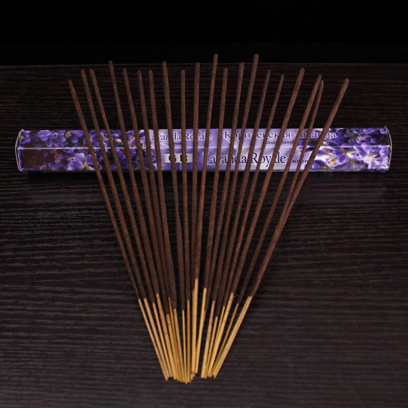 Lavender original India incense sticks 9 smell imported natural floral stick incenses 18pcs/box freeshipping - Mandala Bloom