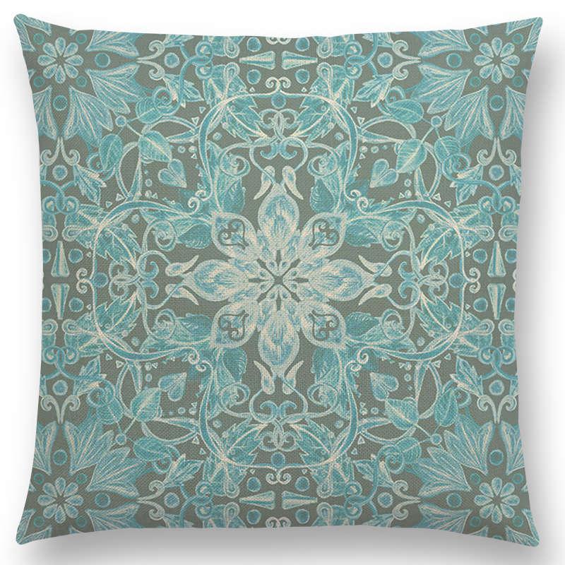 Mandala Throw Cushions freeshipping - Mandala Bloom