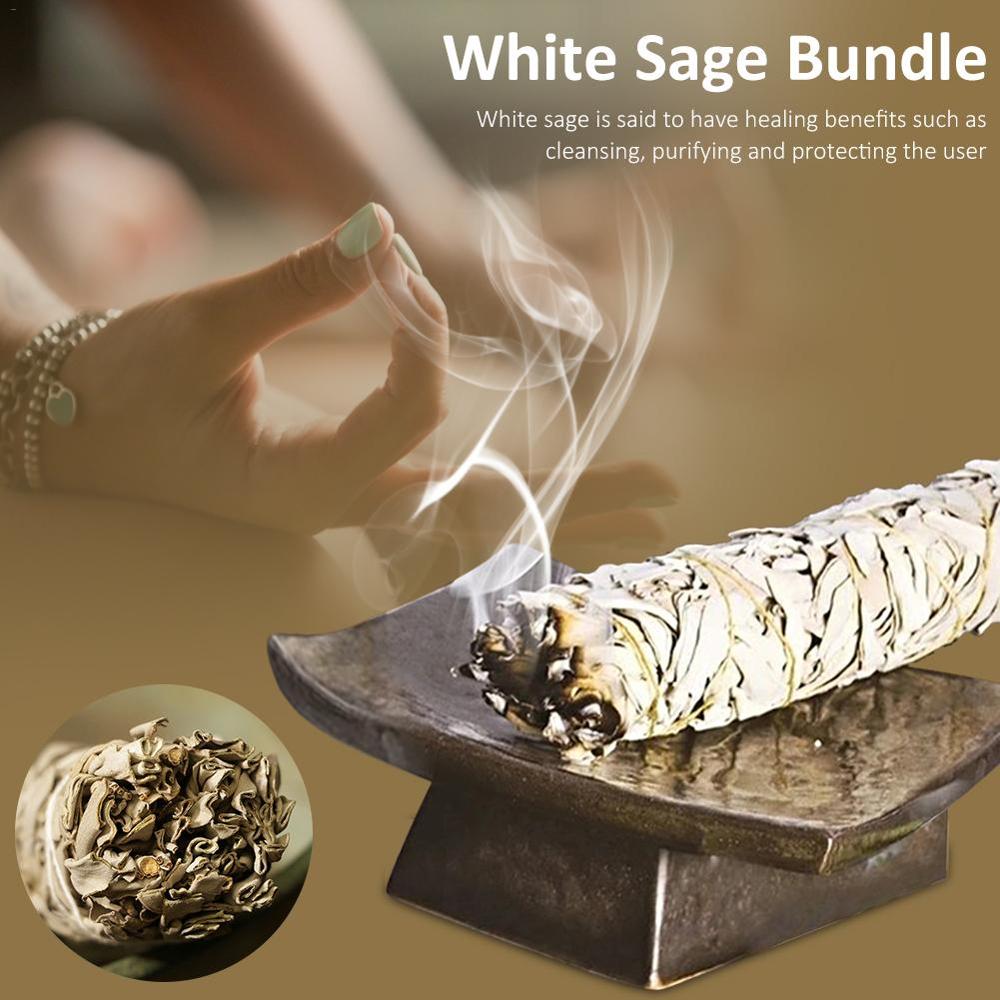 White Sage Bundle Smudge Stick Purification Spiritual Incense Burning For Healing Meditation & Clearing freeshipping - Mandala Bloom