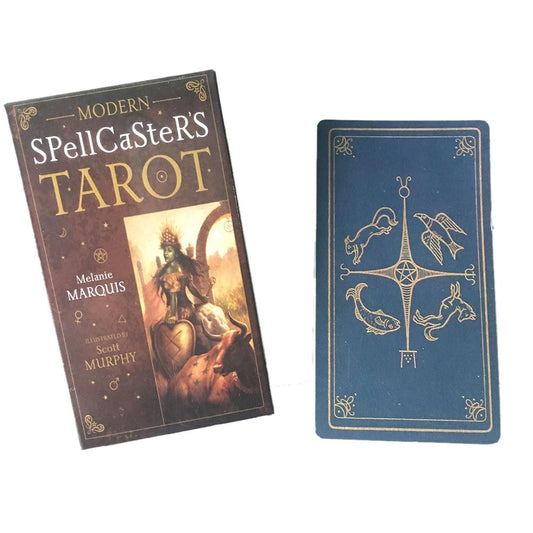 78 Pcs Spellcaster Tarot Cards English Tarot Card Deck freeshipping - Mandala Bloom