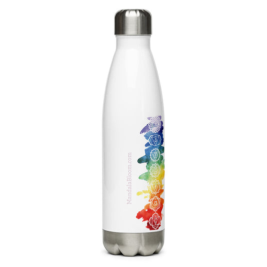 Namaste Chakra Stainless Steel Water Bottle
