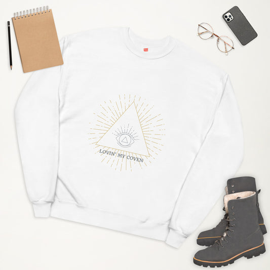 Lovin my Coven fleece sweatshirt