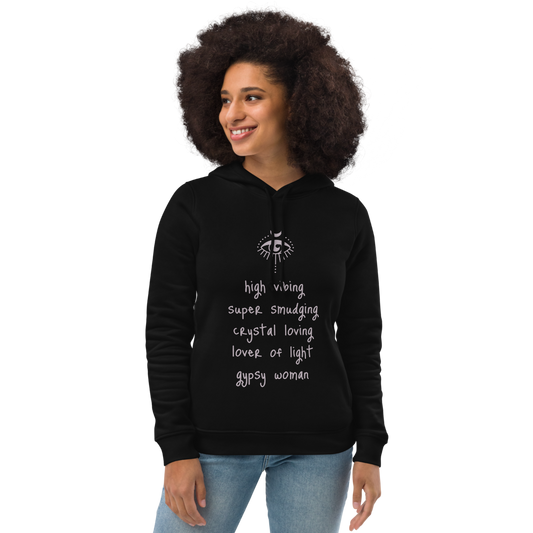 Lover of Light Women's eco fitted hoodie