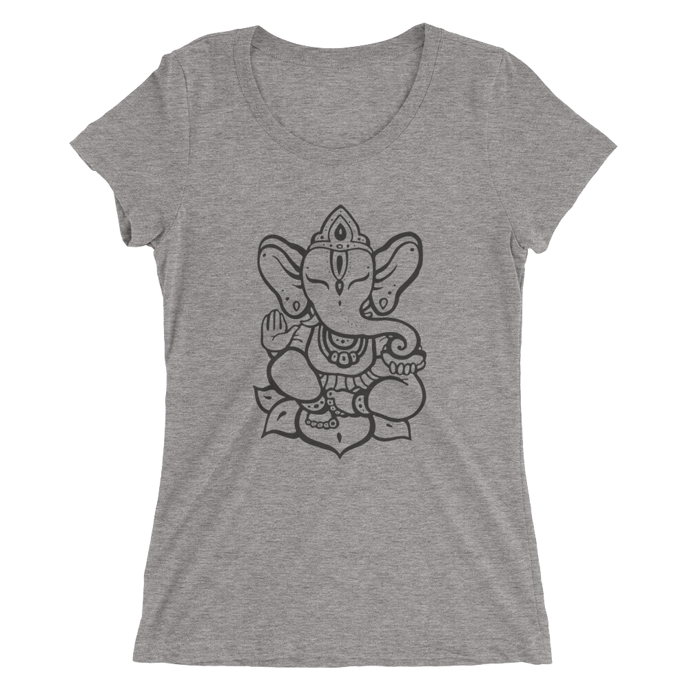 Ganesha Ladies' short sleeve t-shirt